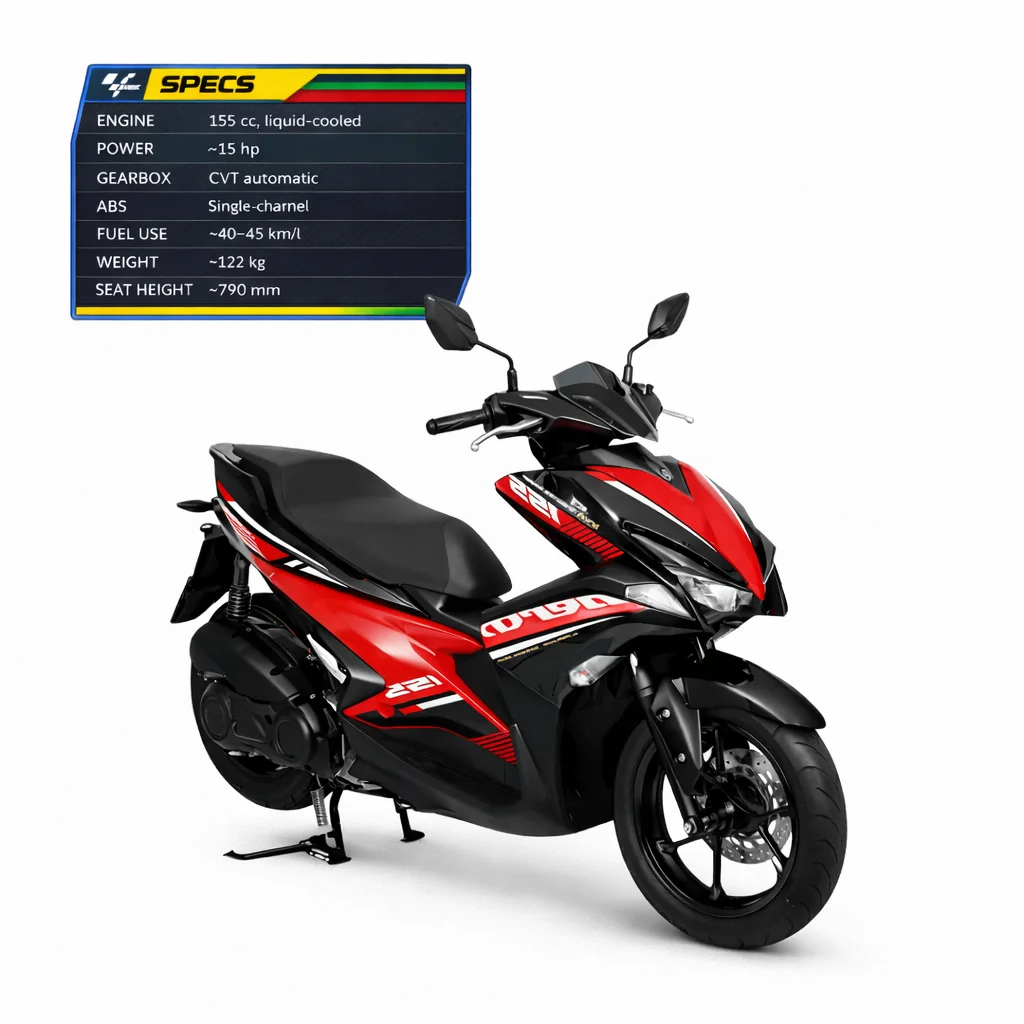 Yamaha Aerox ABS 155cc